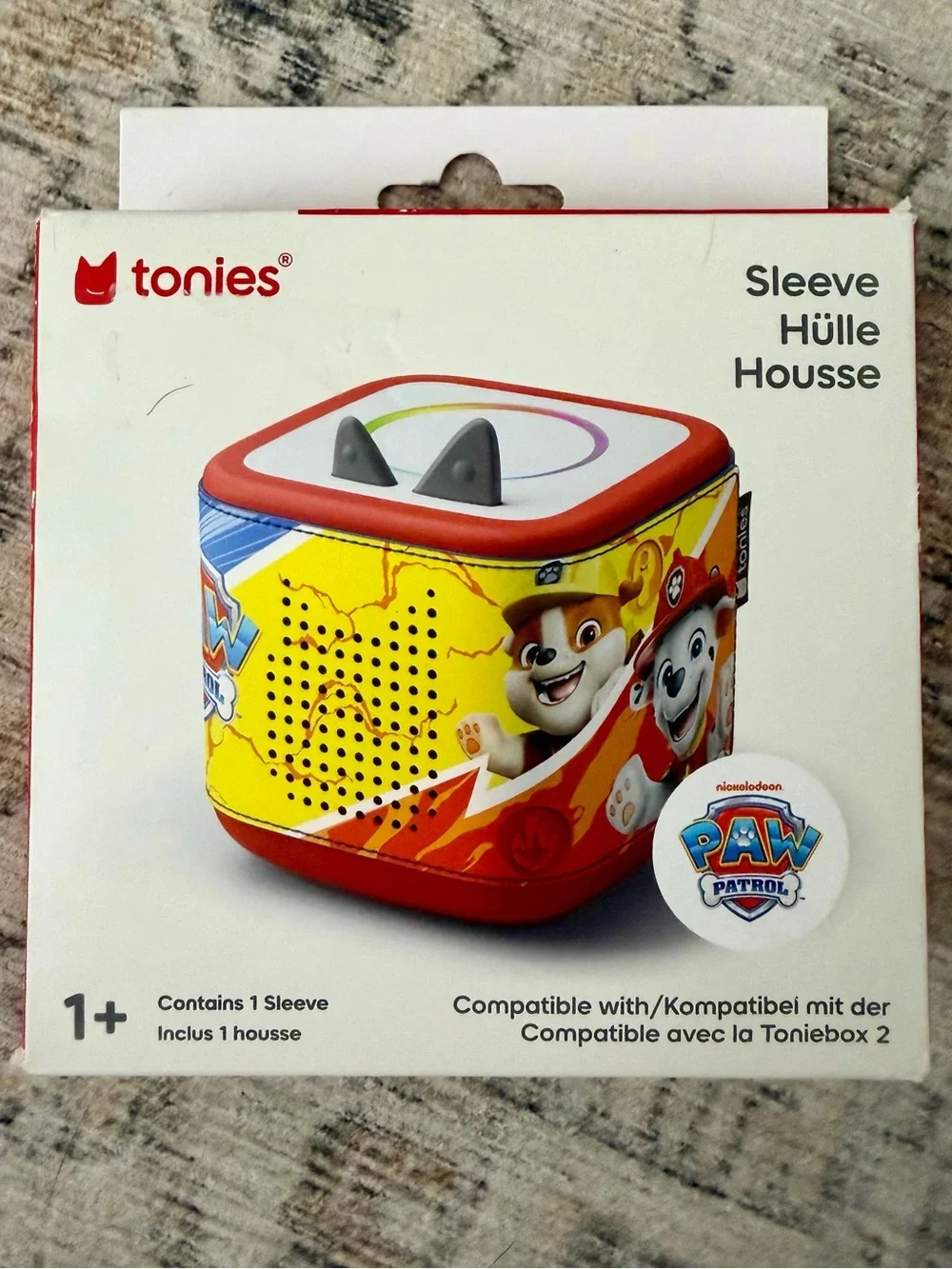NEW Tonies2 Sleeve Paw Patrol Cover